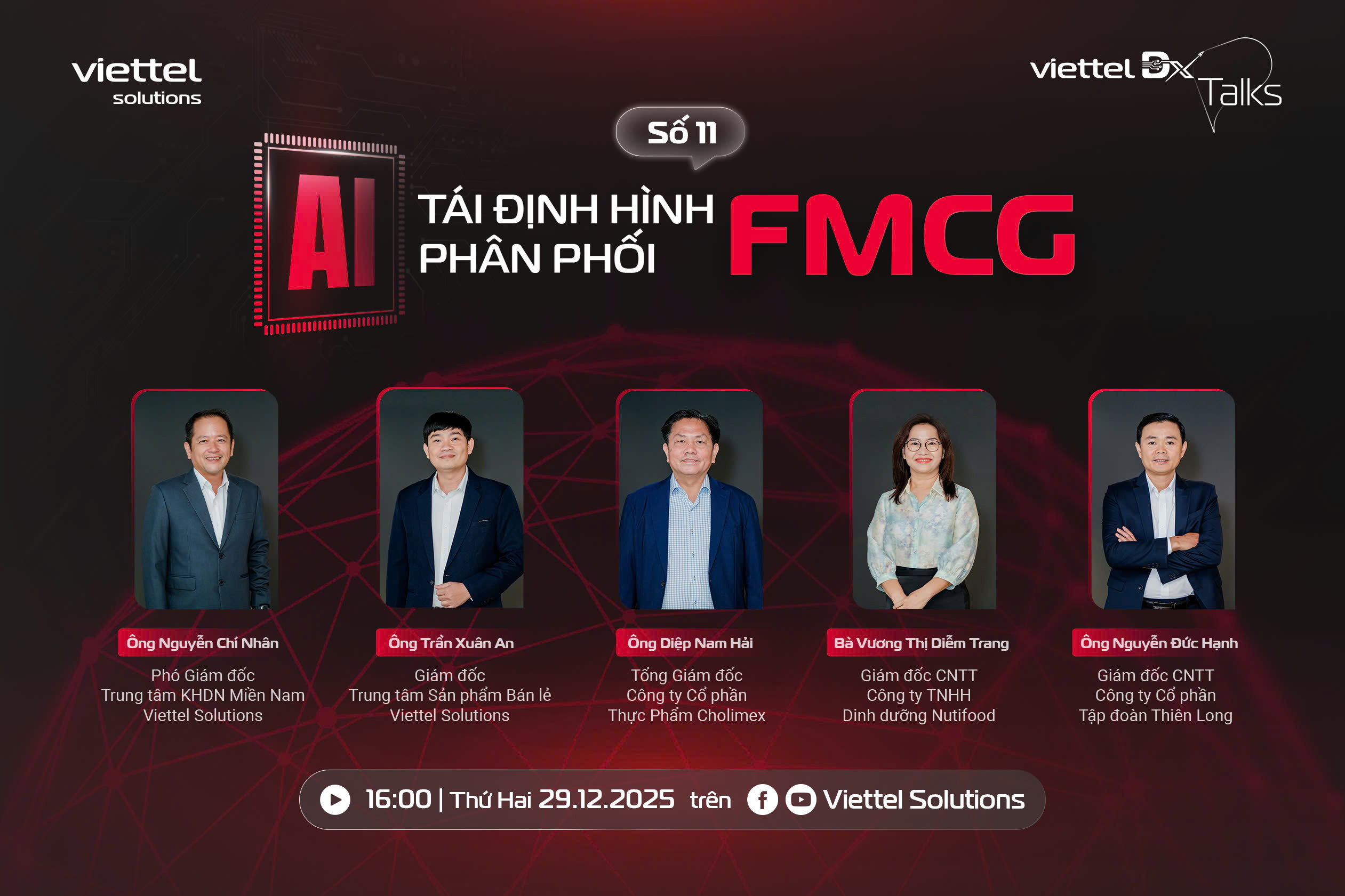 [ViettelDX Talks] #11 – AI đang thay đổi cuộc chơi của ngành FMCG như thế nào?